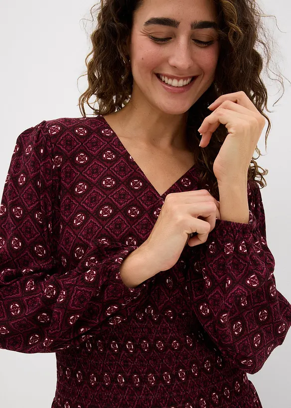 Minišaty ze splývavé viskózy, bonprix