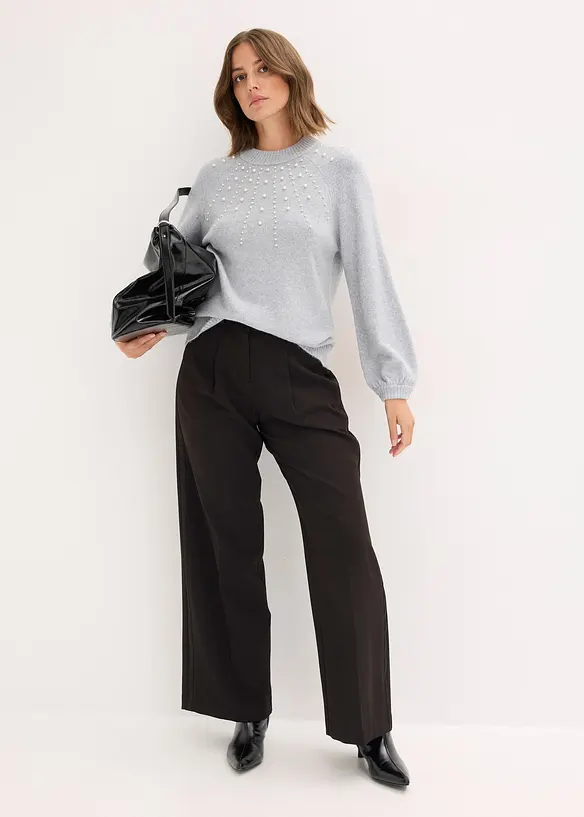 Svetr z jemné pleteniny, bonprix