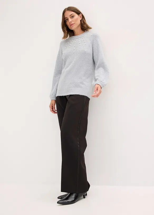 Svetr z jemné pleteniny, bonprix