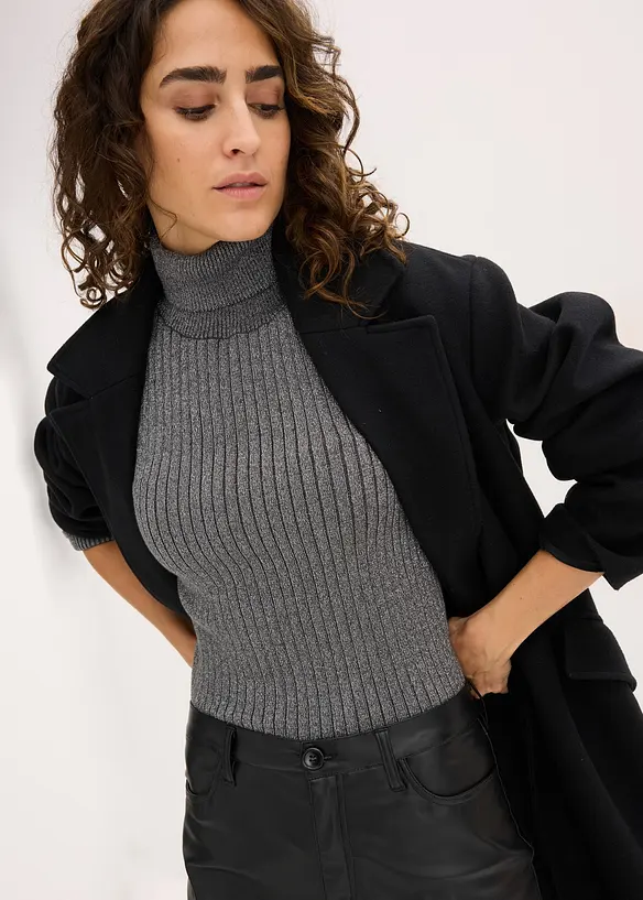 Žebrovaný svetr, bonprix