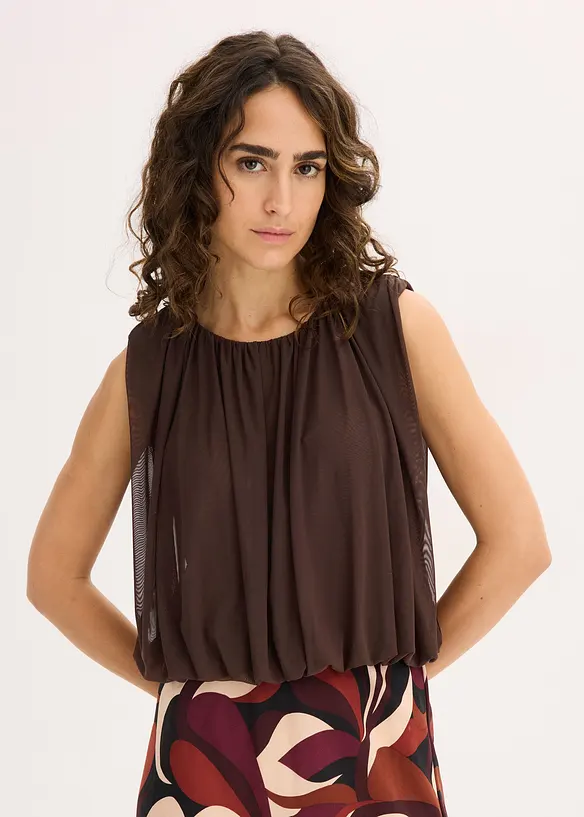 Tričko z jemné síťoviny, bonprix