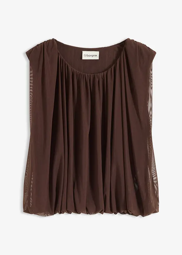 Tričko z jemné síťoviny, bonprix