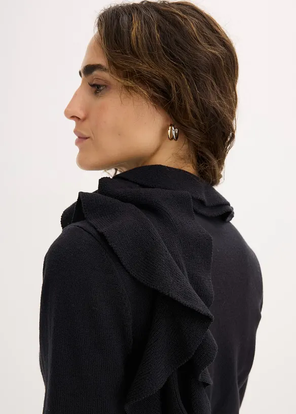 Svetr z jemné pleteniny ze splývavé viskózové směsi, bonprix