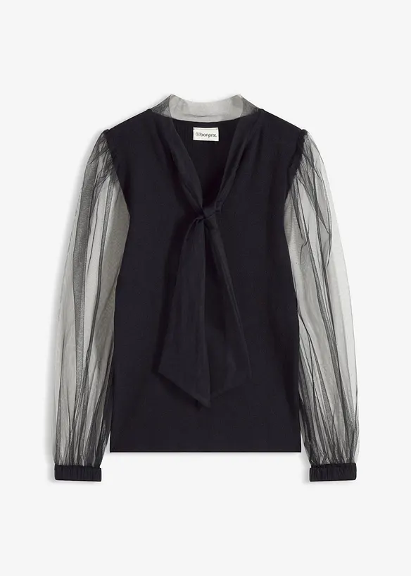 Svetr ze splývavé viskózové směsi, bonprix