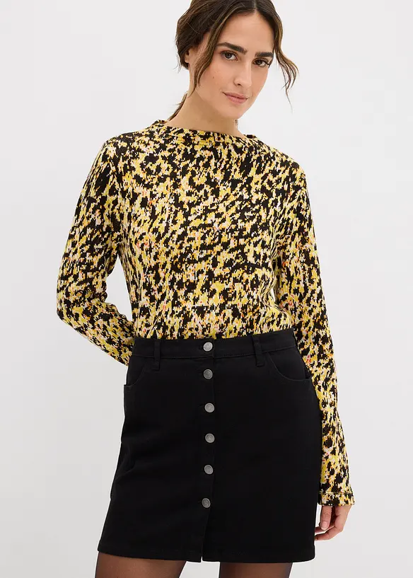 Přil&eacute;hav&eacute; pleten&eacute; tričko, bonprix