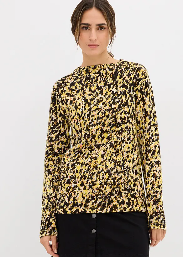 Přil&eacute;hav&eacute; pleten&eacute; tričko, bonprix