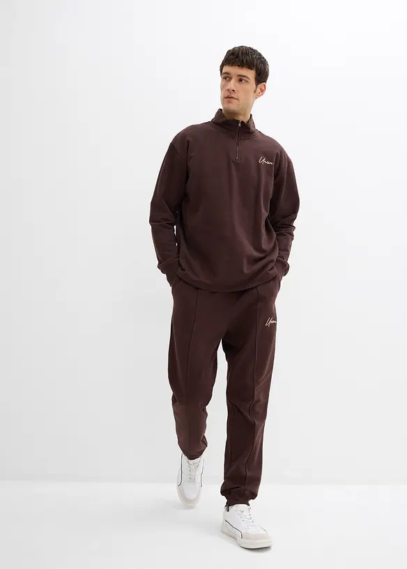 Joggingová souprava z čisté bavlny (2dílná), střih Loose Fit, bonprix