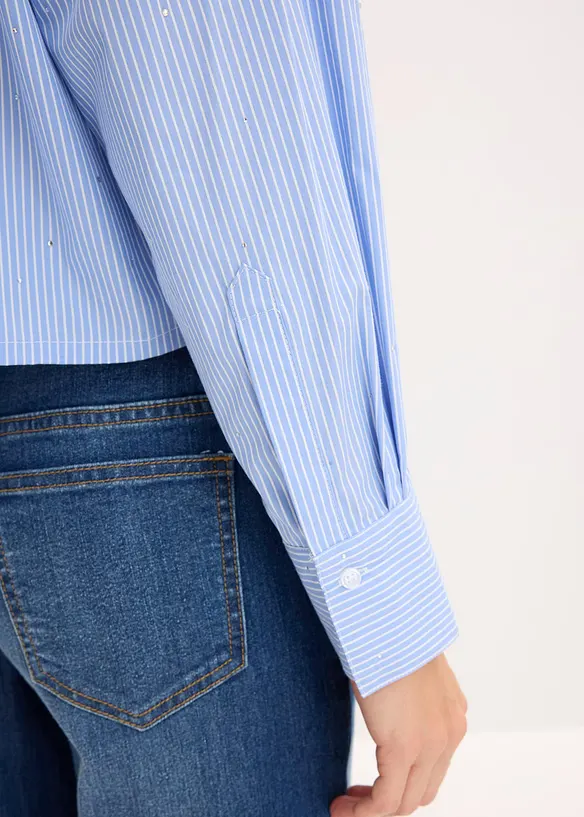 Oversize halenka z bavlněné směsi, bonprix