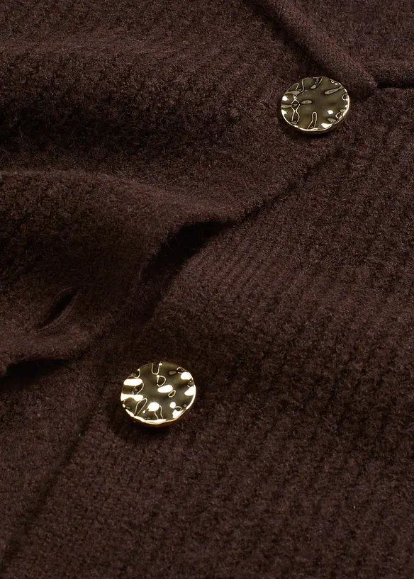 Pletená vesta s ozdobnými knoflíky, bonprix