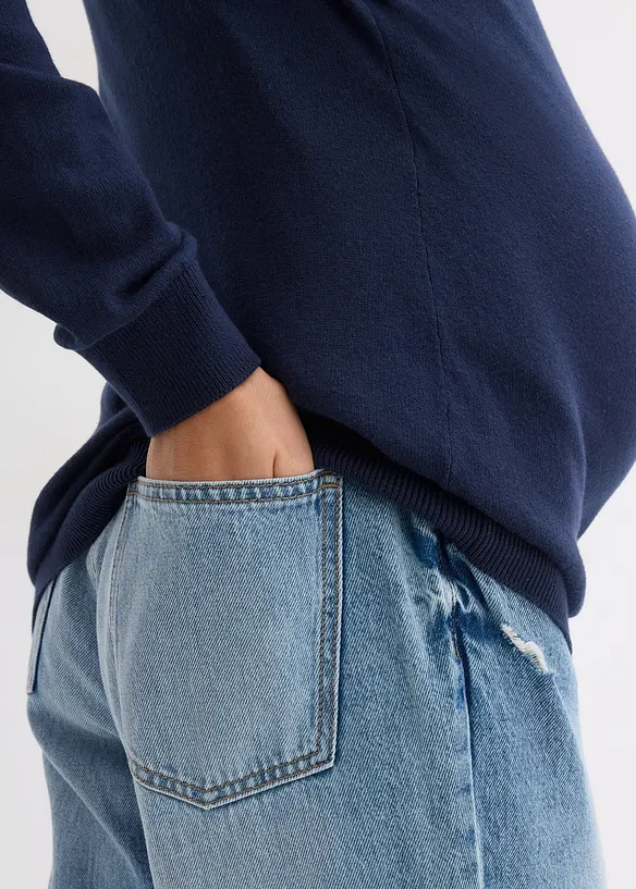 Těhotenský a kojicí svetr 2 v 1, z čisté bavlny, bonprix