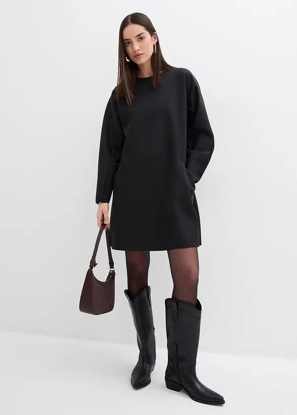 Žerzejové šaty z materiálu scuba, bonprix