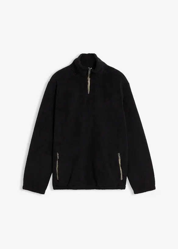 Mikina z medvídkového flísu, bonprix