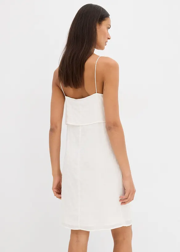 Minišaty s krásnou pajetkovou výšivkou, bonprix