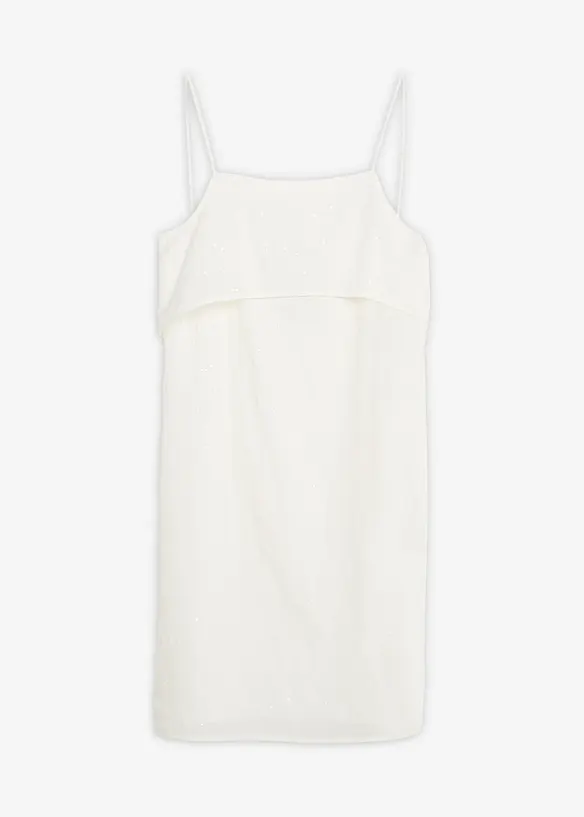 Minišaty s krásnou pajetkovou výšivkou, bonprix