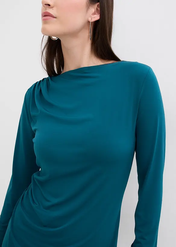 Šaty s lodičkovým výstřihem, bonprix