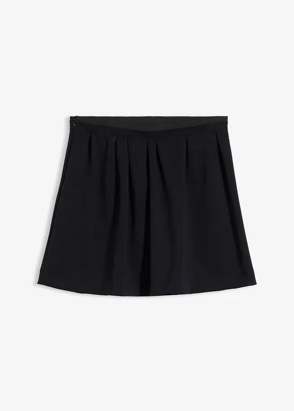 Sukně se záhyby v pase, z mírně lesklé viskózové směsi, bonprix