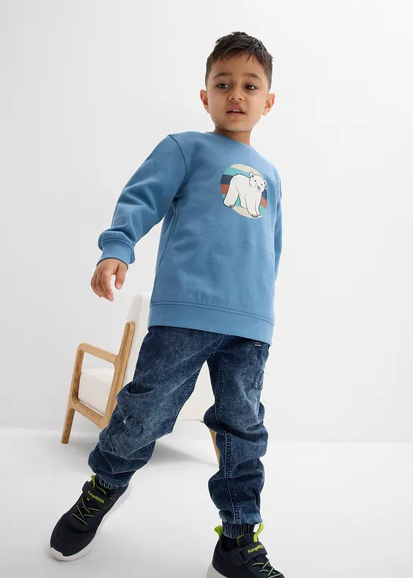 Mikina z čisté organické bavlny, bonprix