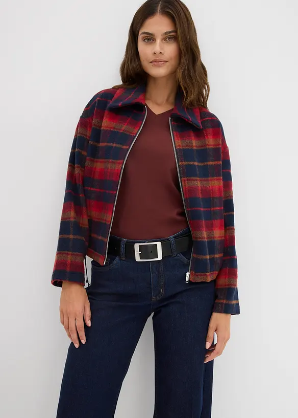 Džíny Wide Leg, Mid Waist, s organickou bavlnou, bonprix