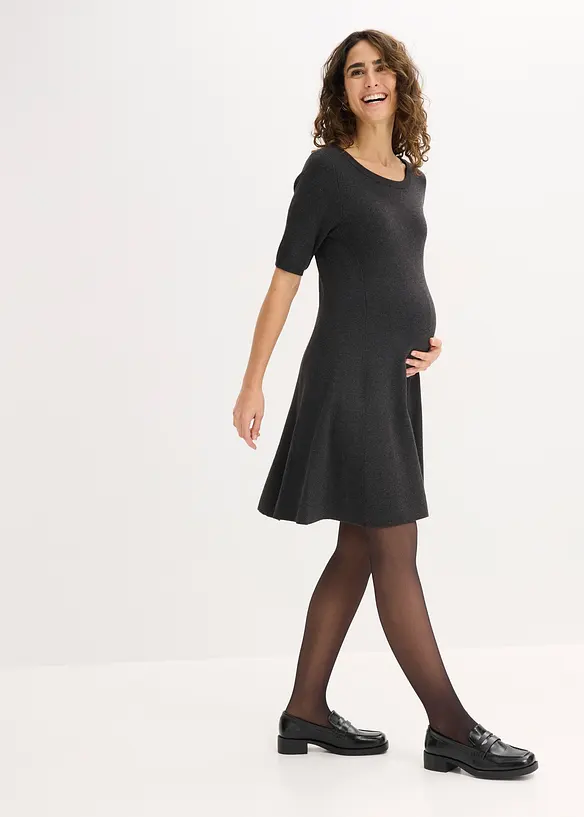 Hřejivé těhotenské punčochové kalhoty, průsvitné, 50 DEN, bonprix