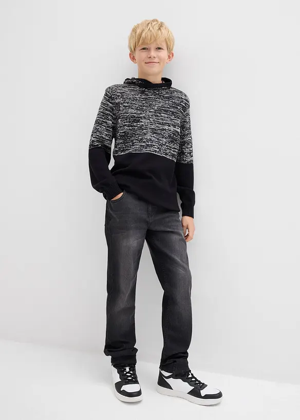 Svetr s šálovým límcem, bonprix