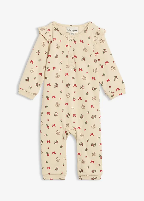 Kojenecký overal z čisté organické bavlny, bonprix