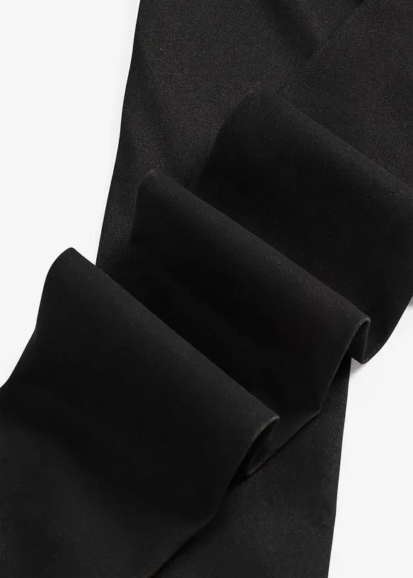 Hřejivé průsvitné legíny s regulací bříška a push-up efektem, 50 DEN, bonprix