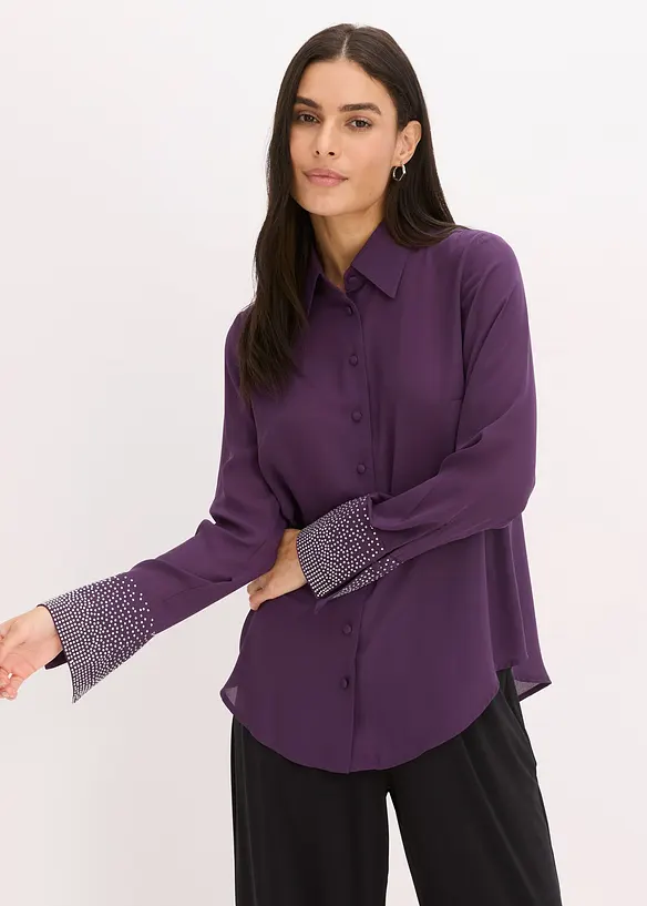 Halenka se třpytivými kamínky, bonprix