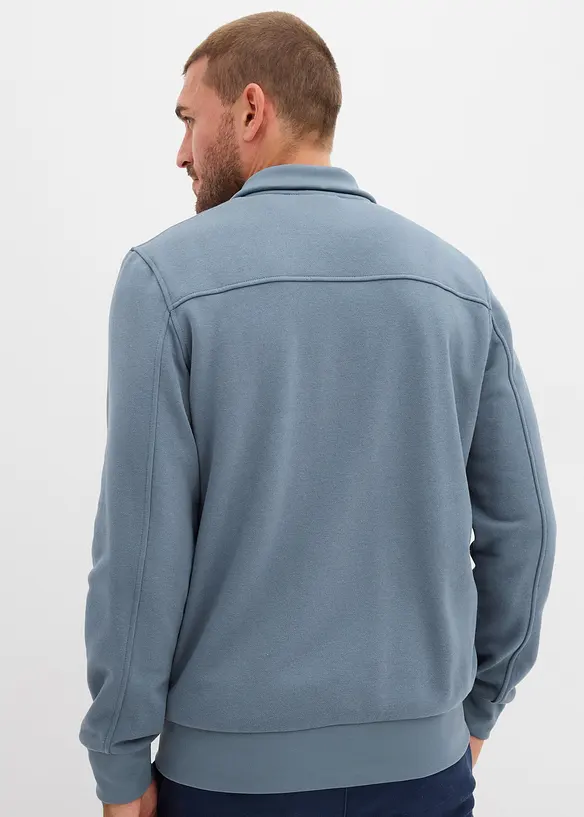 Mikina na zapínání, z různých materiálů, bonprix