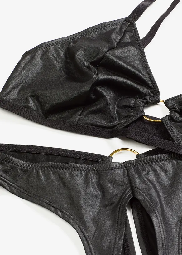 Braletka + tanga ouvert (2dílná souprava), bonprix