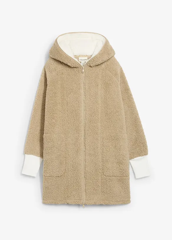 Bunda z plyšového flísu, bonprix