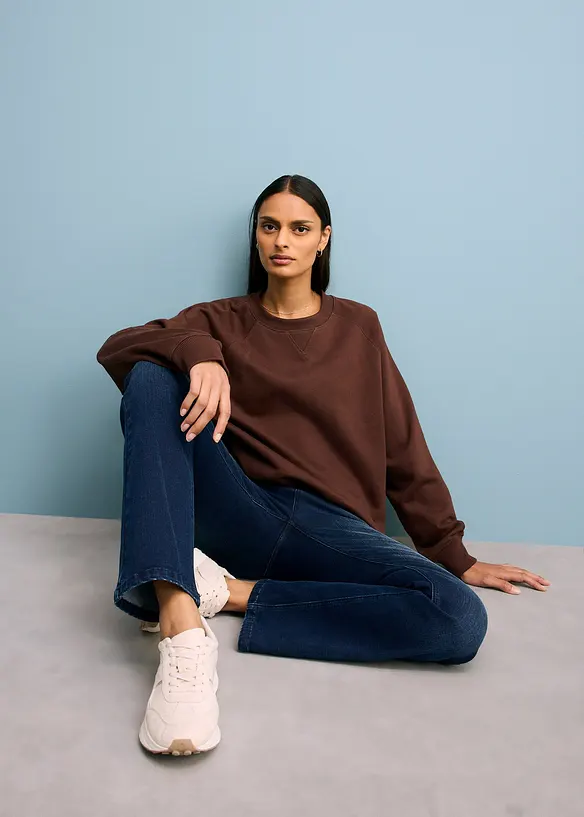 Tvarující džíny Bootcut, High Waist, Ultra Soft, bonprix