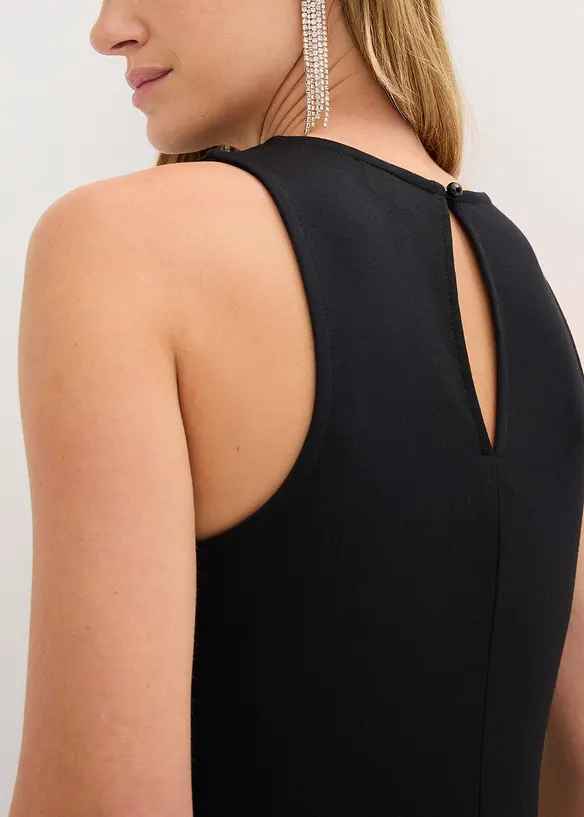 Šaty s flitry, z pohodlného materiálu Punto di Roma, bonprix