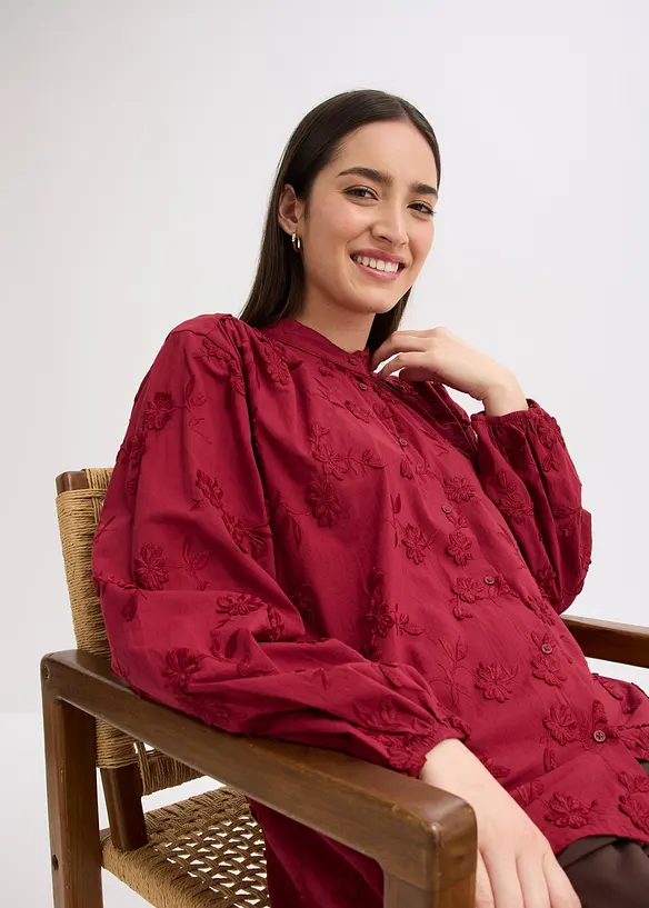 Halenka bez zapínání, z čisté bavlny, bonprix