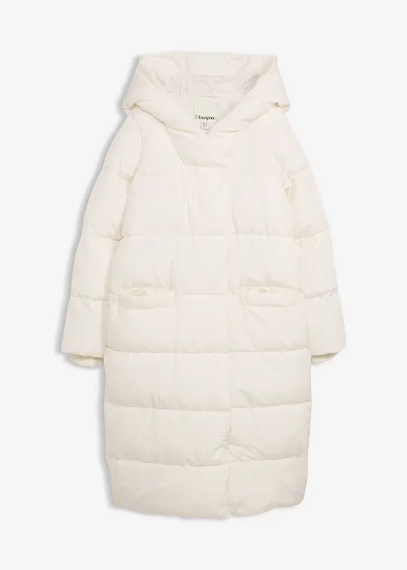 Prošívaný oversize kabát, bonprix