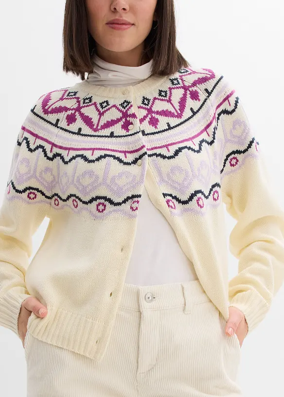 Široké manšestrové kalhoty, bonprix