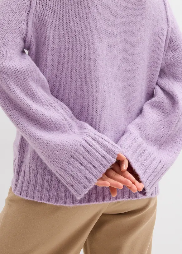 Oversize svetr ze silnější pleteniny, bonprix