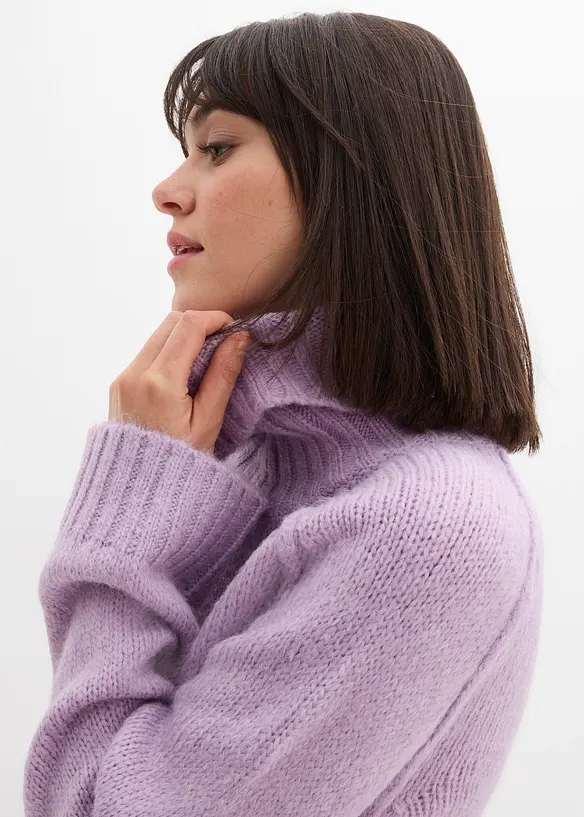 Oversize svetr ze silnější pleteniny, bonprix