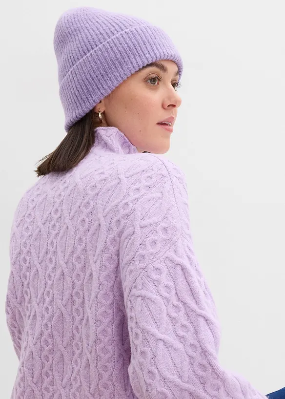 Svetr s copánkovým vzorem, bonprix