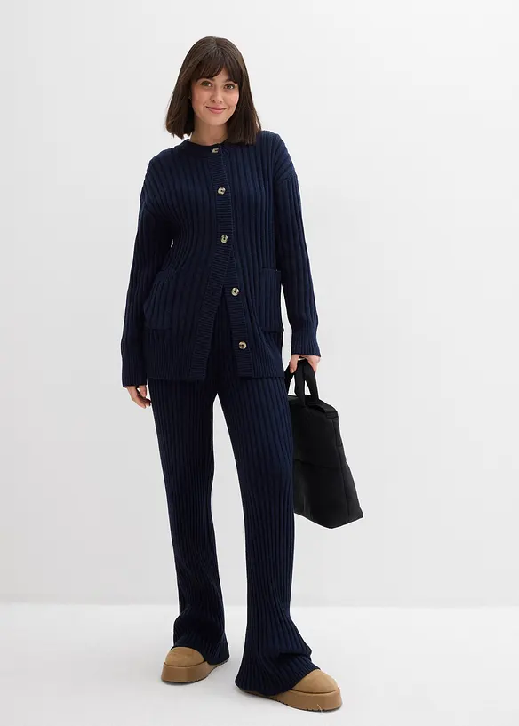 Pletený kabátek z měkké viskózové směsi, bonprix