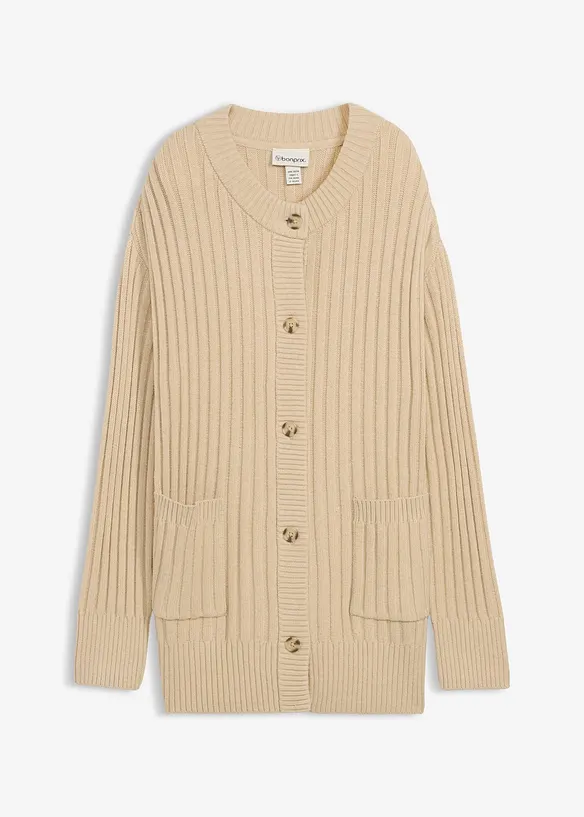 Pletený kabátek z měkké viskózové směsi, bonprix