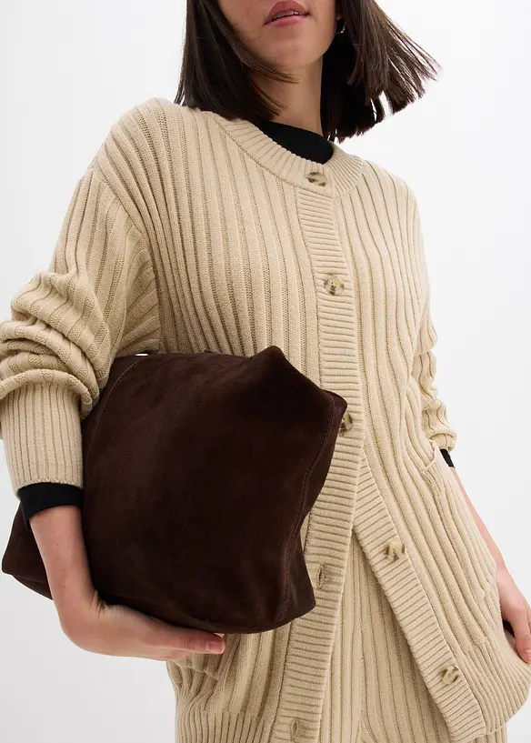 Pletený kabátek z měkké viskózové směsi, bonprix