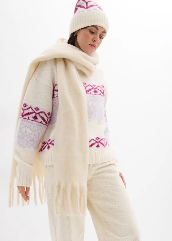 Svetr s norským vzorem, bonprix