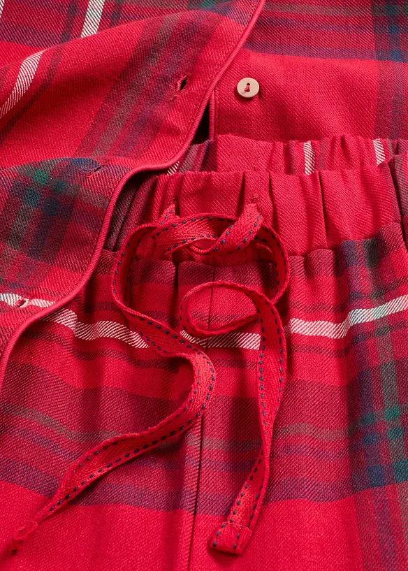 Tkané flanelové pyžamo, bonprix