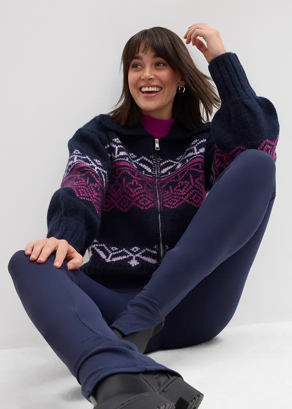 Legíny s rozparkem ve švu, bonprix