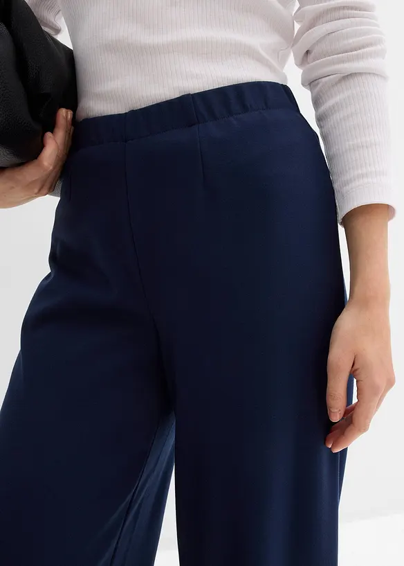 Kalhoty Marlene z pohodlného Punto di Roma, bonprix