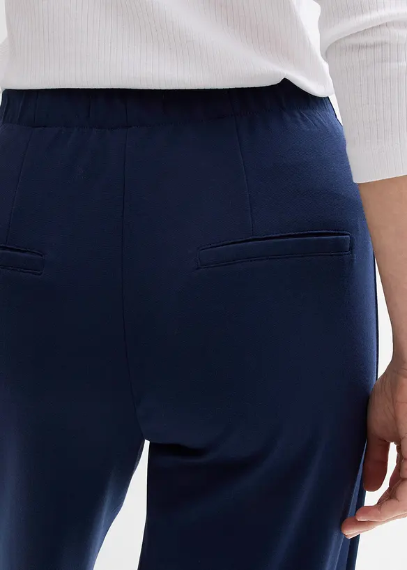 Kalhoty Marlene z pohodlného Punto di Roma, bonprix