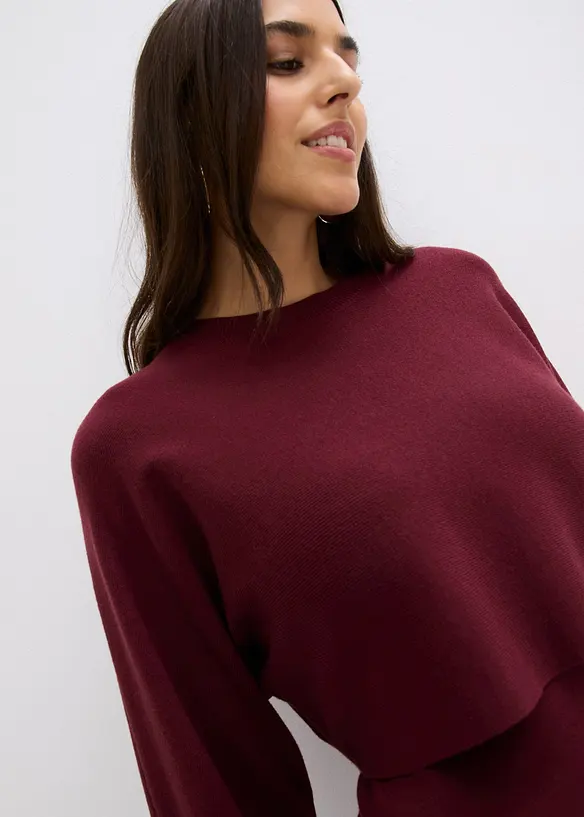 Pleten&aacute; souprava se &scaron;aty (2d&iacute;ln&aacute; souprava), bonprix