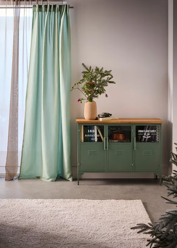 Závěsy z mikrovlákna (2 ks v balení), bonprix