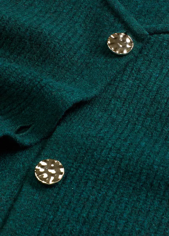 Pletená vesta s ozdobnými knoflíky, bonprix