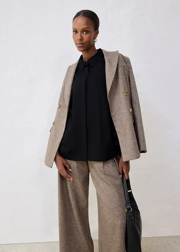 Halenka s podílem hedvábí, bonprix